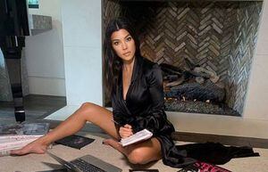 Kourtney Kardashian mostró su lujosa habitación mientras está en cuarentena por el coronavirus