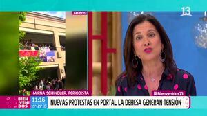 Mirna Schindler deja callada a Rosario Moreno luego que la periodista cuestionara sus opiniones