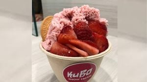 Kubo Snow Cream, una nueva forma de comer helado en Manatí