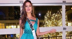 ¡Empezó arrasando! Con brillante vestido rojo Señorita Colombia enamoró en su llegada a Miss Universo