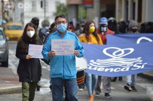 Campaña por la Consulta Popular por el Agua toma fuerza en Cuenca