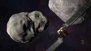 NASA takes the first image of the asteroid that it will divert with the DART spacecraft to avoid the end of the world