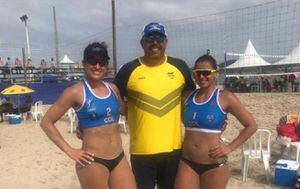 ¡A dar vuelta a la situación! Amargo debut para Colombia en vóley playa en los Juegos Panamericanos