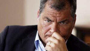 Rafael Correa se pronuncia ante el hallazgo del archivo "Verde final"