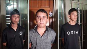 Detienen a tres sicarios de la Mara Salvatrucha que pretendían atacar sede policial