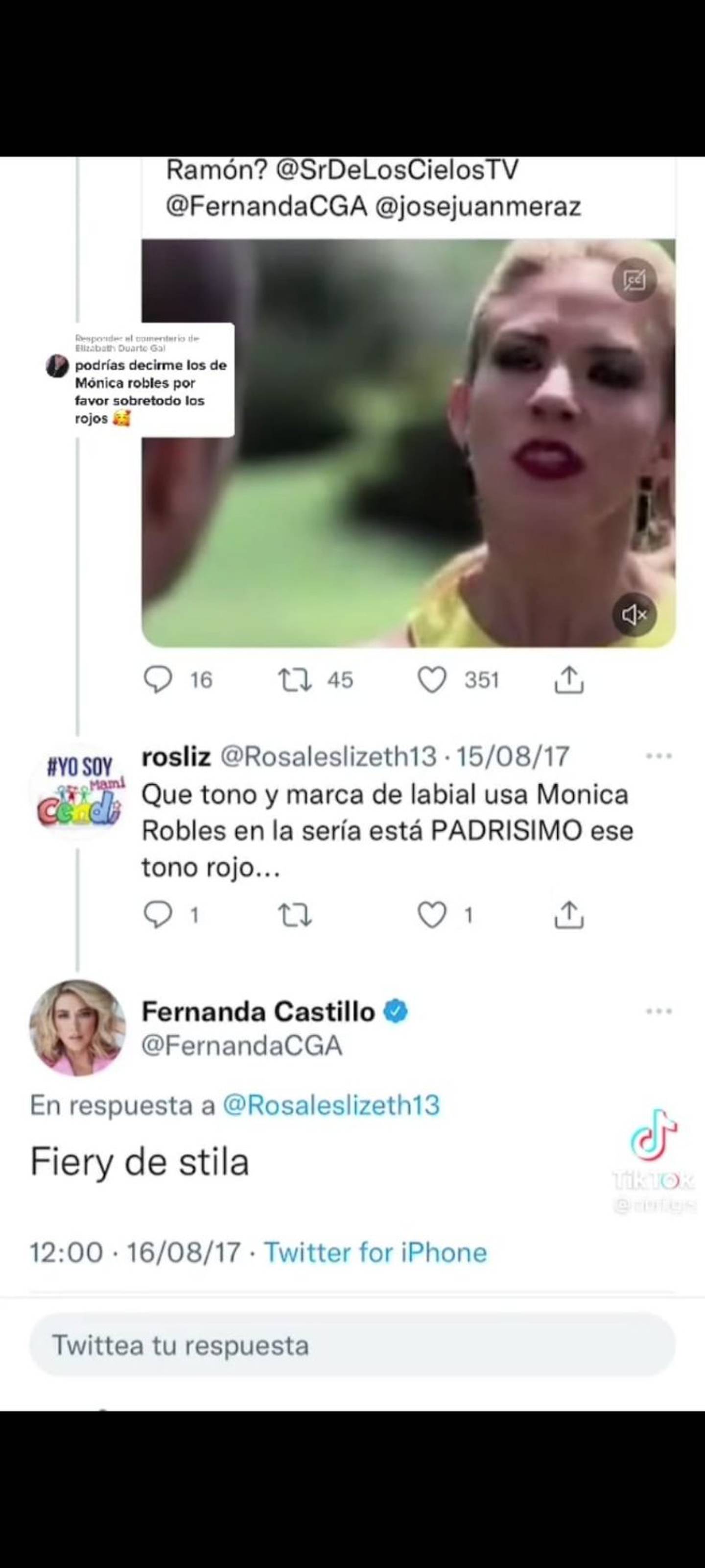 Fernanda Castillo compartió este secreto con sus fans.