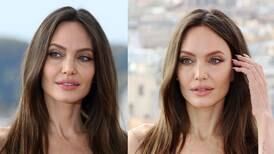 Angelina Jolie cautiva en un elegante look “total black” con botas de cuero