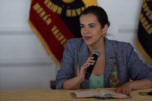 "Permanentemente mencionan mi nombre": María Paula Romo reacciona a la conversación de asambleístas