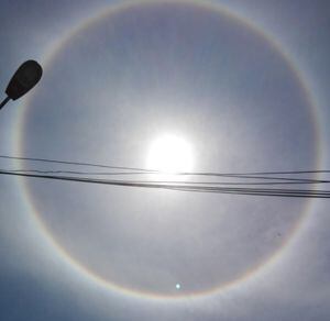 “¿Hay arcoíris porque ganó Piñera?”: el extraño fenómeno meteorológico que sorprendió a la zona centro del país