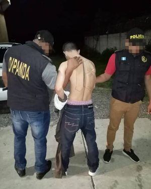 Capturan en Guatemala a presunto pandillero salvadoreño con droga y municiones