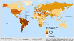 Los 10 países con más contagios de COVID-19, ¿Ecuador está en la lista?