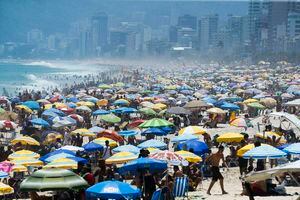Rio de Janeiro tem sensação térmica de quase 51ºC nesta quinta-feira