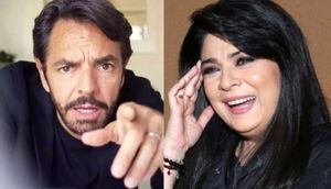 Acusan a Eugenio Derbez de no superar a Victoria Ruffo por esta publicación