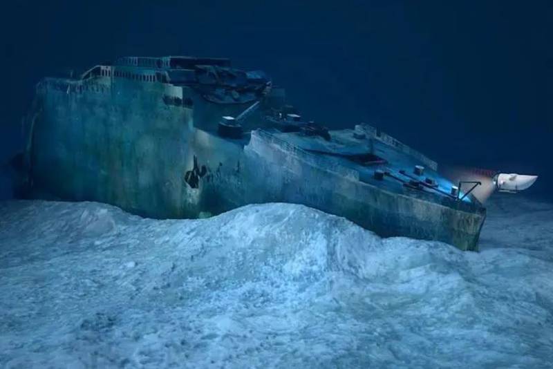 El naufragio del Titanic se encuentra a una profundidad de unos 12.500 pies.| Foto: Oceangate
