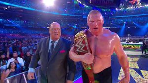 Brock Lesnar coronó Wrestlemania al destruir a Roman Reigns y mantener su título universal de WWE