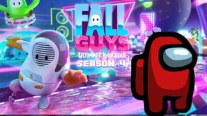 Fall Guys: se confirma crossover con Among Us