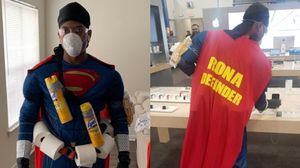 'Rona Defender' nace superhéroe contra el coronavirus