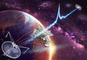 Por primera vez detectaron el posible origen de la misteriosa señal de radio que se detecta en el universo