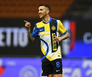 Inter sigue festejando: venció a la Roma y estrenó una osada camiseta