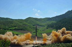 Aumenta la tensión: Corea del Norte lanza nuevo misil y asegura que puede llegar a "cualquier parte en el mundo"