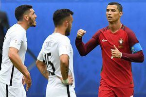 Portugal aplastó a Nueva Zelanda y ganó el Grupo A de la Confederaciones