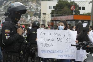 Grupos indígenas se suman a la protesta en Ecuador