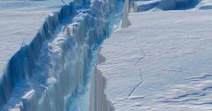 Alerta por acelerado avance de grieta en la Antártica que dejará gigantesco bloque de hielo a la deriva