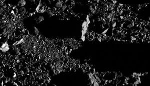 NASA divulga imagens inéditas do gigantesco asteroide Bennu