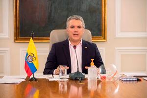 Después de meses, Iván Duque por fin salió de la Casa de Nariño