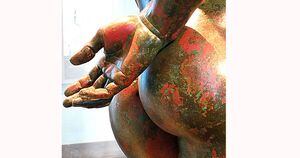 Museus concorrem pela escultura com 'bumbum mais bonito do mundo'