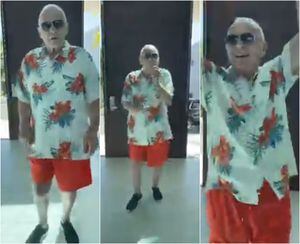 Anthony Hopkins sorprende bailando al ritmo de Elvis Crespo y se vuelve viral