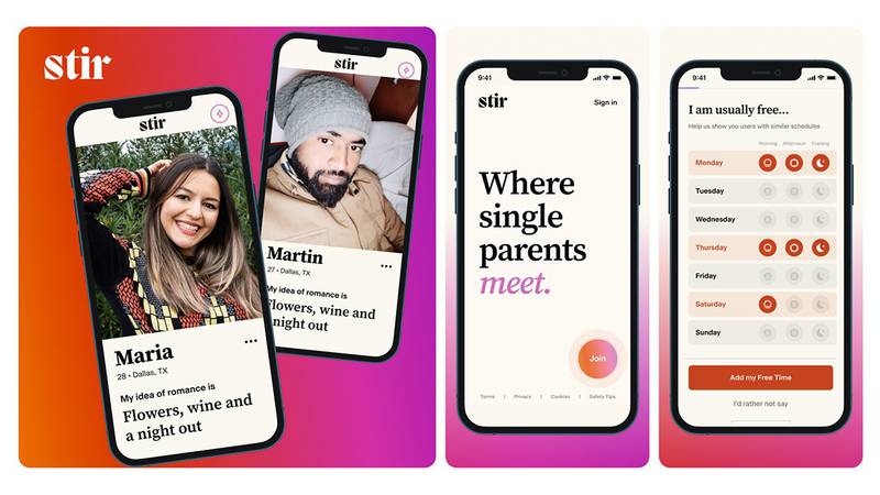 Stir: La aplicación estilo Tinder, pero para padres solteros