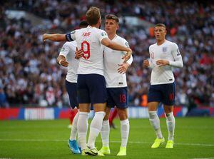Harry Kane comandó la goleada de Inglaterra sobre Bulgaria en las Clasificatorias a la Eurocopa 2020