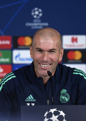 Zidane llena de elogios a Kylian Mbappé