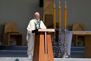 El mensaje del Papa Francisco en misa del Parque O'higgins: "¿Quiere dicha, quiere felicidad? Trabaja por la paz, trabaja por la justicia"