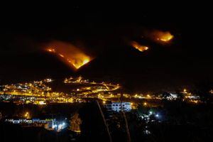 Actualización del estado del incendio en el cerro Casitagua