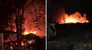 Video: Las impactantes imágenes que dejó grave incendio en Armenia