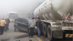 Loja: Captan impactante accidente en la vía Las Chinchas - San Pedro de la Bendita