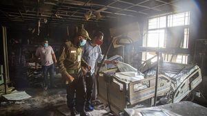 Fotos: Mueren tres pacientes de covid tras un incendio en un hospital de Bangladesh