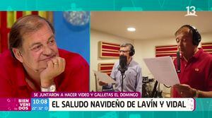 Tuiteros trollean a Lavín y Vidal por canto navideño en el "Bienvenidos"