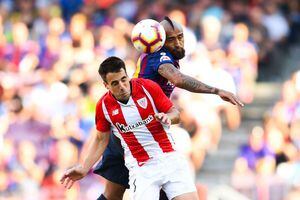 Con un luchador Vidal de titular, el Barça empata con Athletic y sigue sin ganar en la Liga