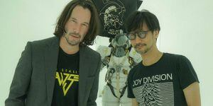 Keanu Reeves visita a Hideo Kojima e internet explota