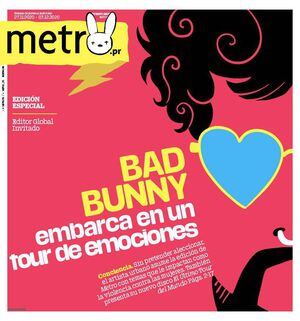 Bad Bunny asume las riendas de Metro como ‘Editor Global invitado’