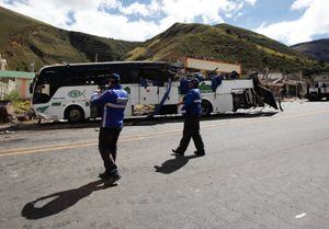 Identifican a 15 colombianos que murieron en accidente en Ecuador