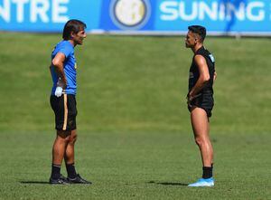 ¿Listo para jugar? Alexis Sánchez entrenó por primera vez con el Inter de Milán