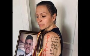 Aparece la mamá de Dilan Cruz, pidiendo justicia por la muerte de su hijo