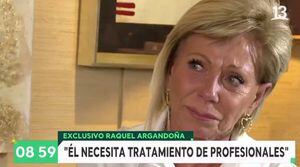 Raquel Argandoña rompe el silencio: "Somos una familia de mierda, todos necesitamos tratamiento"
