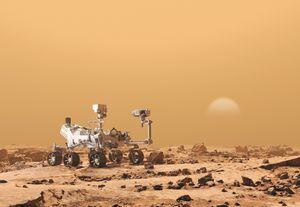 Marte: Curiosity registra que el paisaje cambia a medida que avanza el tiempo