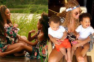 Hijas de Beyoncé reaparecen y prueban que son todas una fashionistas como su mamá