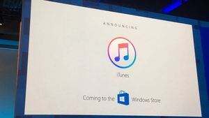 iTunes hace su estreno en la Microsoft Store de Windows